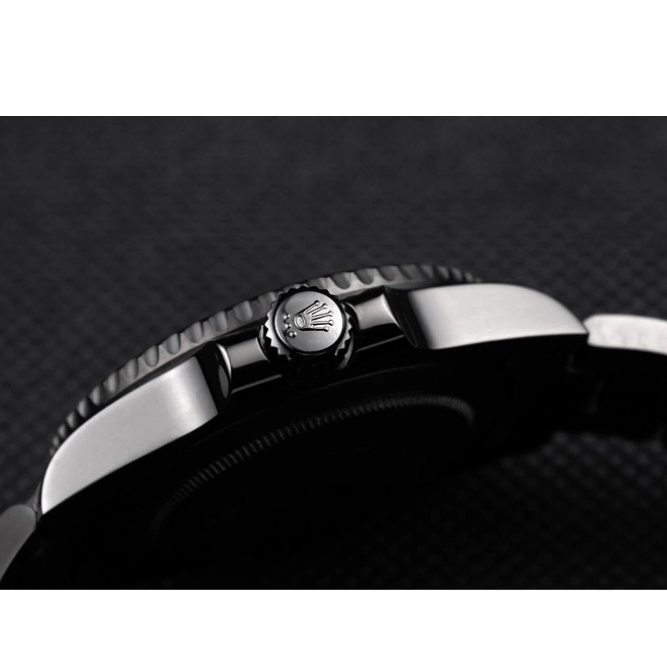Rolex copies cheap Strap Rolex Black Steel Pro-Hunter Swiss Submariner Dial Black 0501